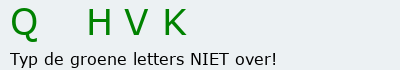 Bevestigingscode