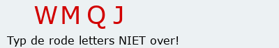 Bevestigingscode