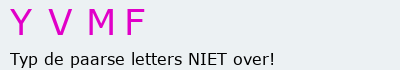 Bevestigingscode