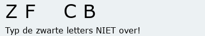 Bevestigingscode