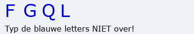 Bevestigingscode