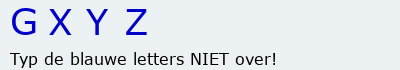 Bevestigingscode