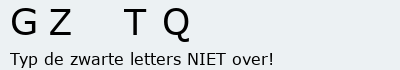 Bevestigingscode