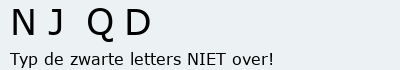 Bevestigingscode
