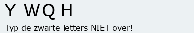 Bevestigingscode
