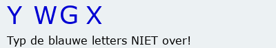 Bevestigingscode