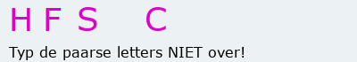 Bevestigingscode