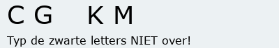 Bevestigingscode