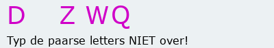 Bevestigingscode