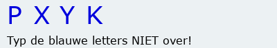 Bevestigingscode