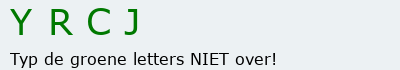 Bevestigingscode
