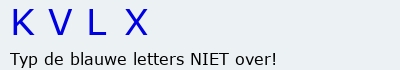 Bevestigingscode