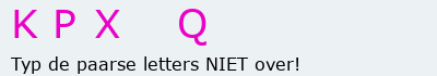 Bevestigingscode