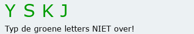 Bevestigingscode