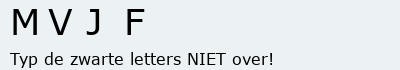 Bevestigingscode