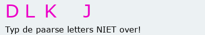 Bevestigingscode