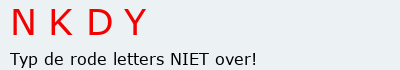 Bevestigingscode