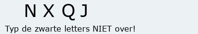 Bevestigingscode