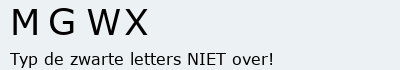 Bevestigingscode