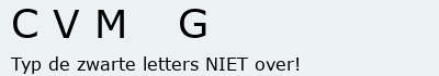 Bevestigingscode