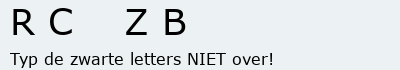Bevestigingscode