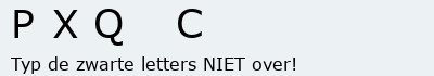 Bevestigingscode