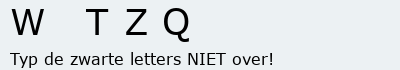 Bevestigingscode