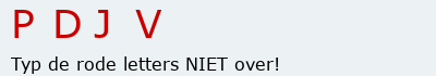 Bevestigingscode