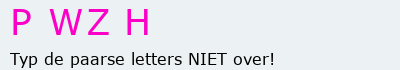 Bevestigingscode