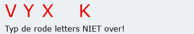 Bevestigingscode