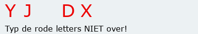Bevestigingscode