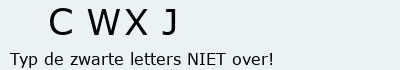 Bevestigingscode