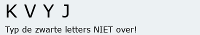 Bevestigingscode