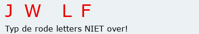 Bevestigingscode