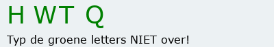 Bevestigingscode