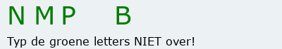 Bevestigingscode