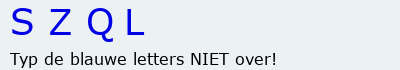 Bevestigingscode