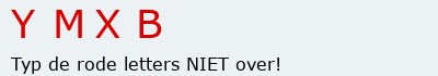Bevestigingscode