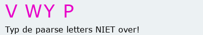 Bevestigingscode