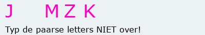 Bevestigingscode
