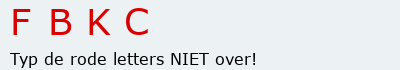 Bevestigingscode