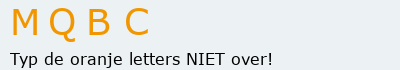 Bevestigingscode