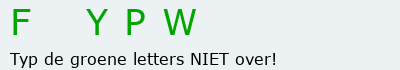 Bevestigingscode