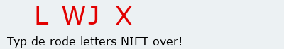 Bevestigingscode