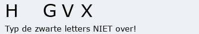 Bevestigingscode
