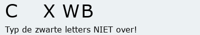 Bevestigingscode