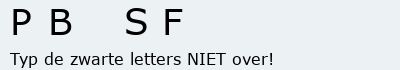 Bevestigingscode