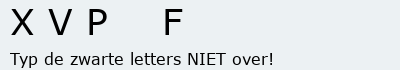 Bevestigingscode