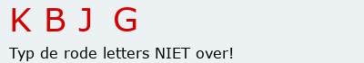 Bevestigingscode