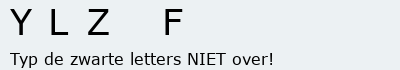 Bevestigingscode
